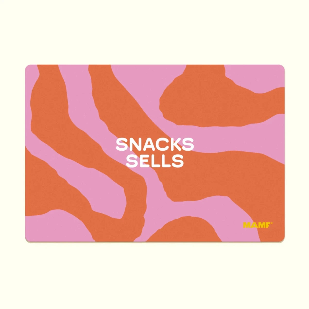 Mamf ontbijtplank "Snacks sells" - Oosterlinck