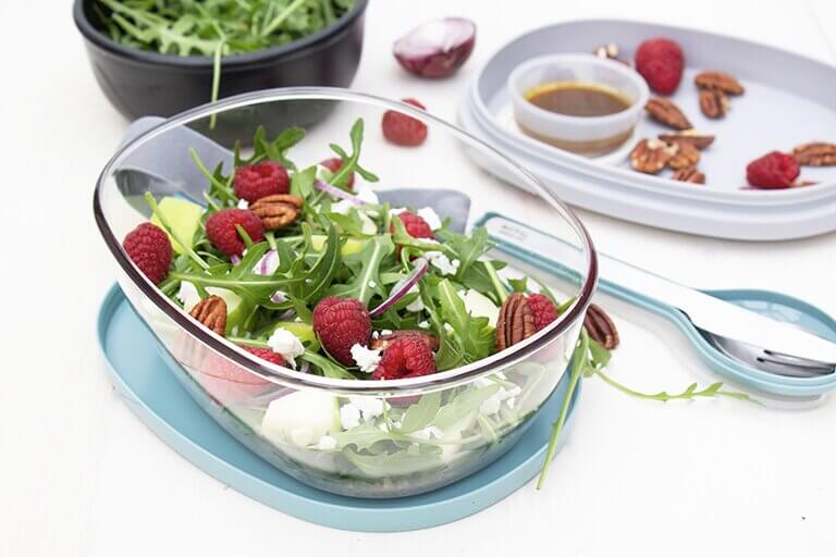 Mepal Saladebox ellipse - verschillende kleuren - Oosterlinck