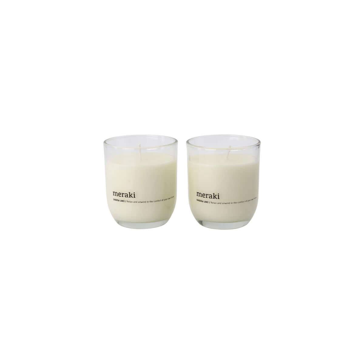 Meraki Scented candle - verschillende geuren - set van 2 - Oosterlinck