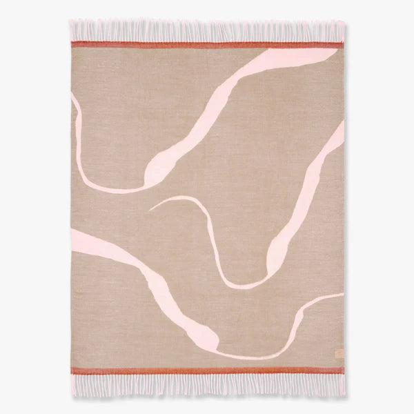 Mette Ditmer Throw Gallery Latte - Oosterlinck