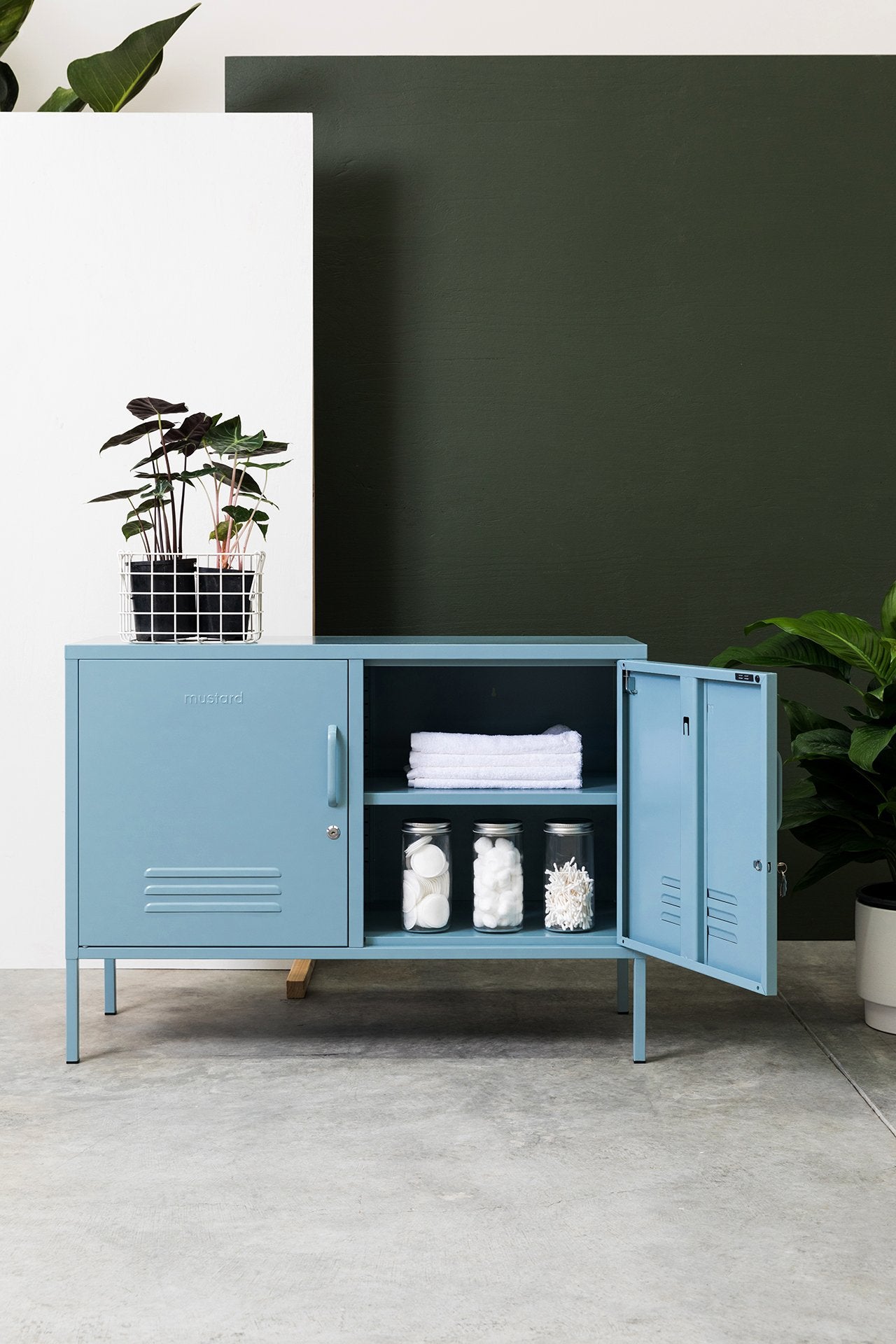 Mustard Made locker Lowdown Ocean - Oosterlinck