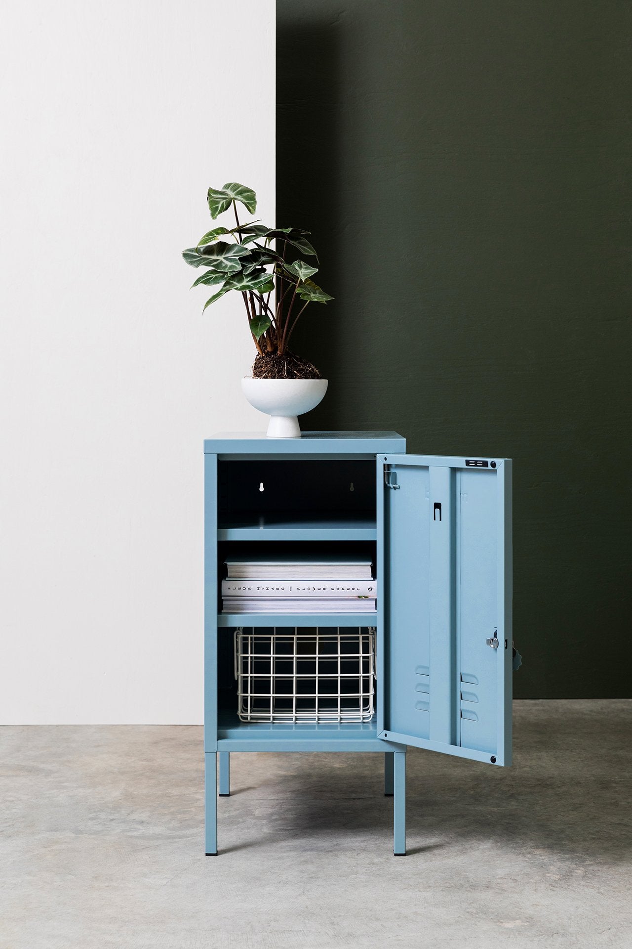 Mustard Made locker Shorty Ocean - Oosterlinck