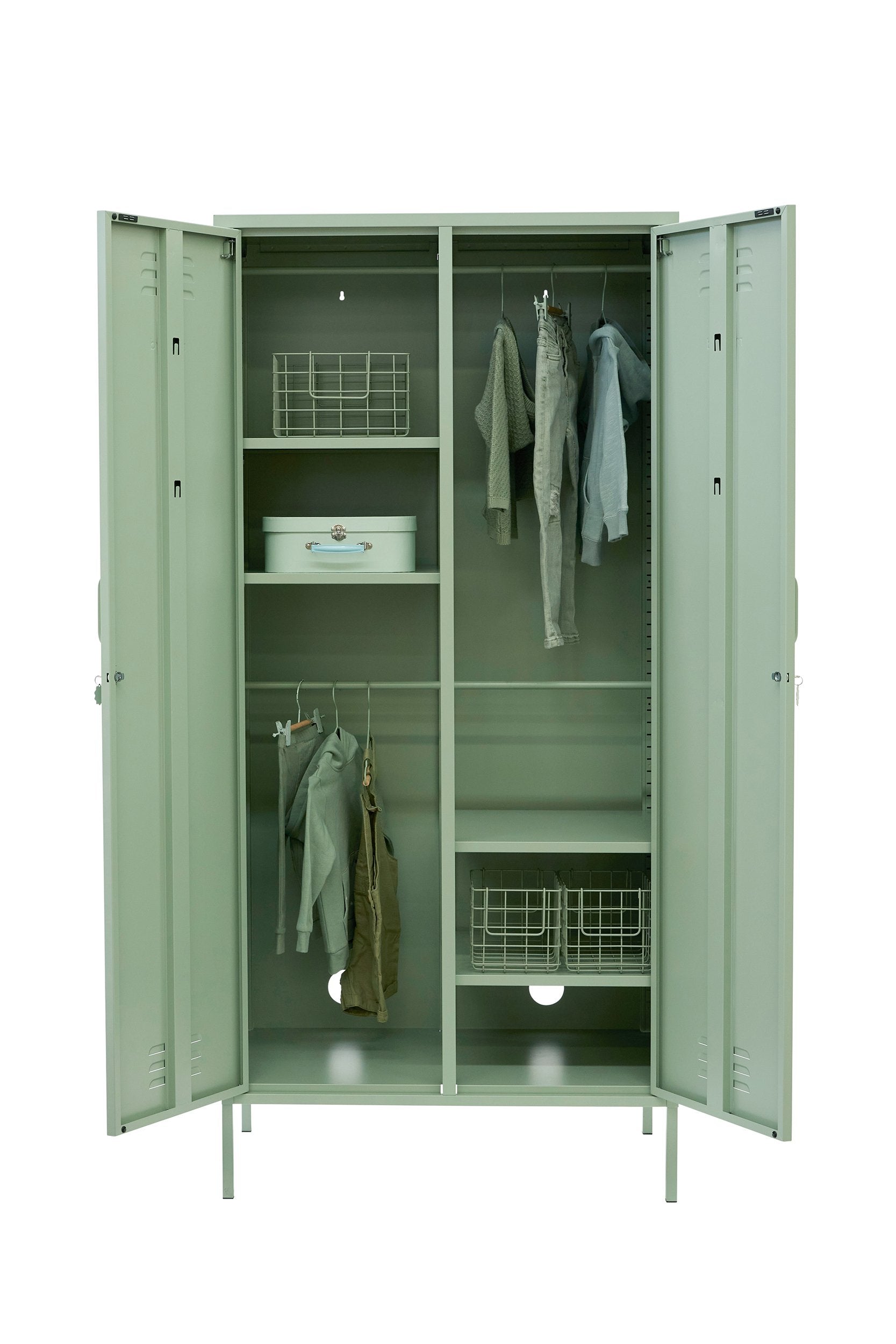 Mustard Made locker Twinny Sage - Oosterlinck