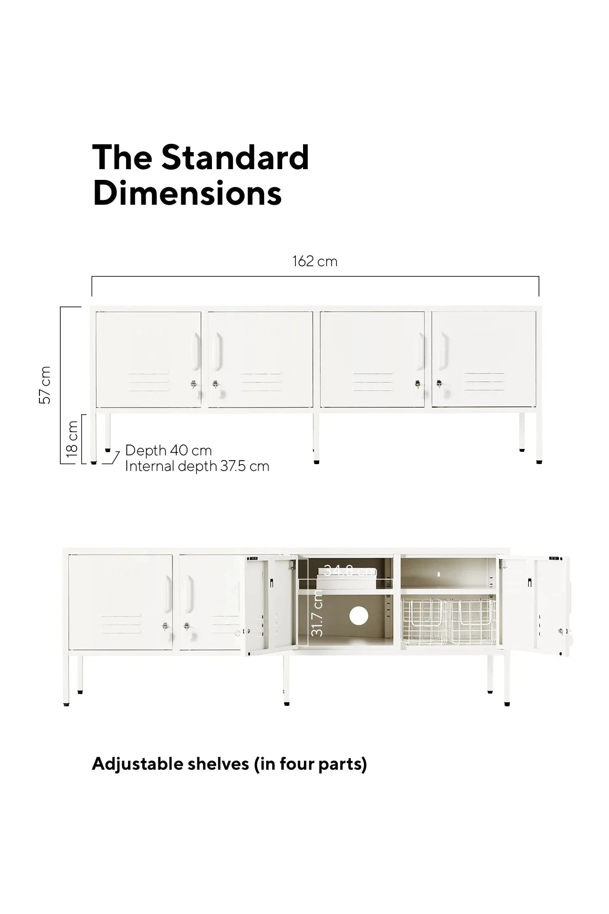Mustard Made locker Standard chalk - Oosterlinck