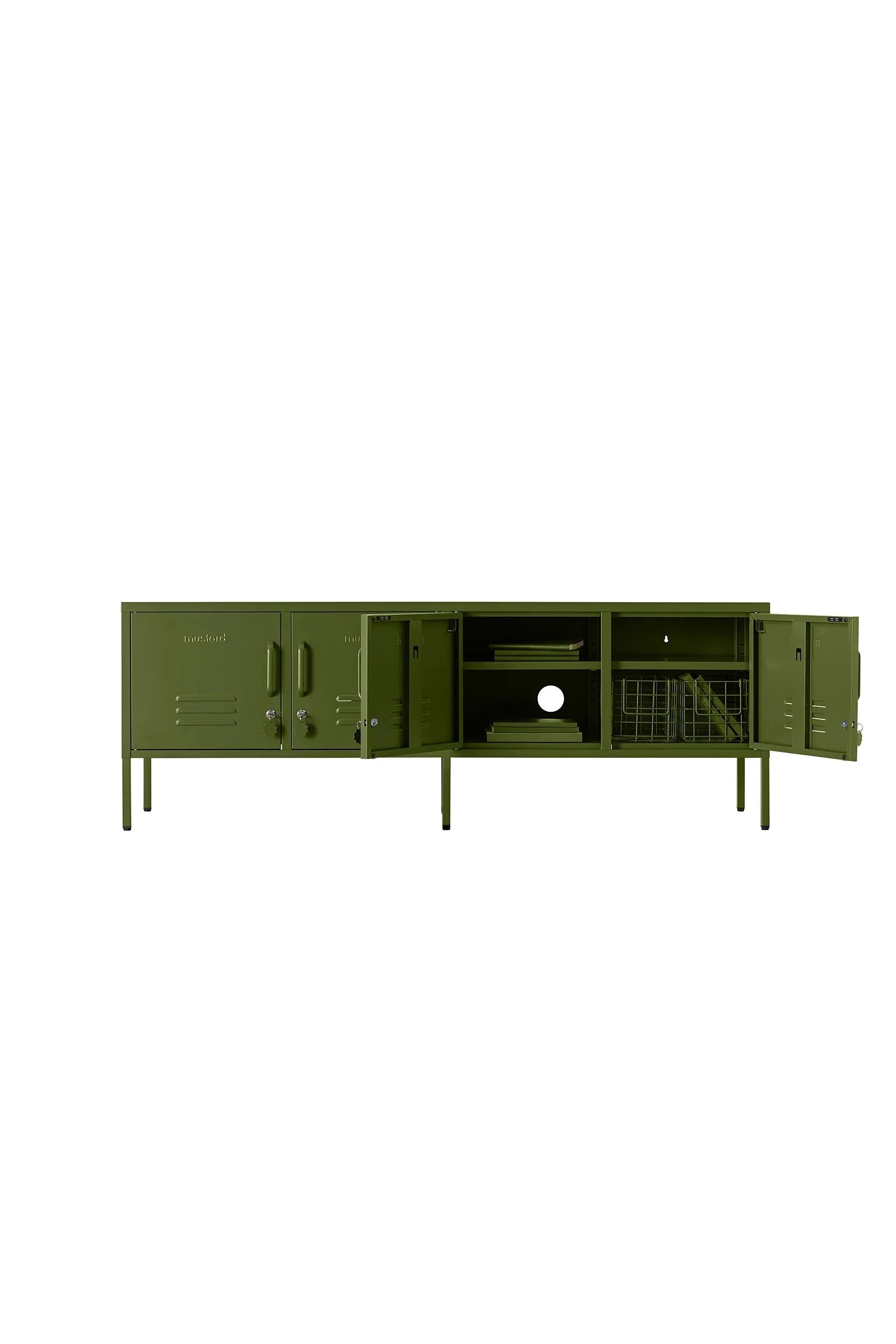 Mustard Made locker Standard olive - Oosterlinck