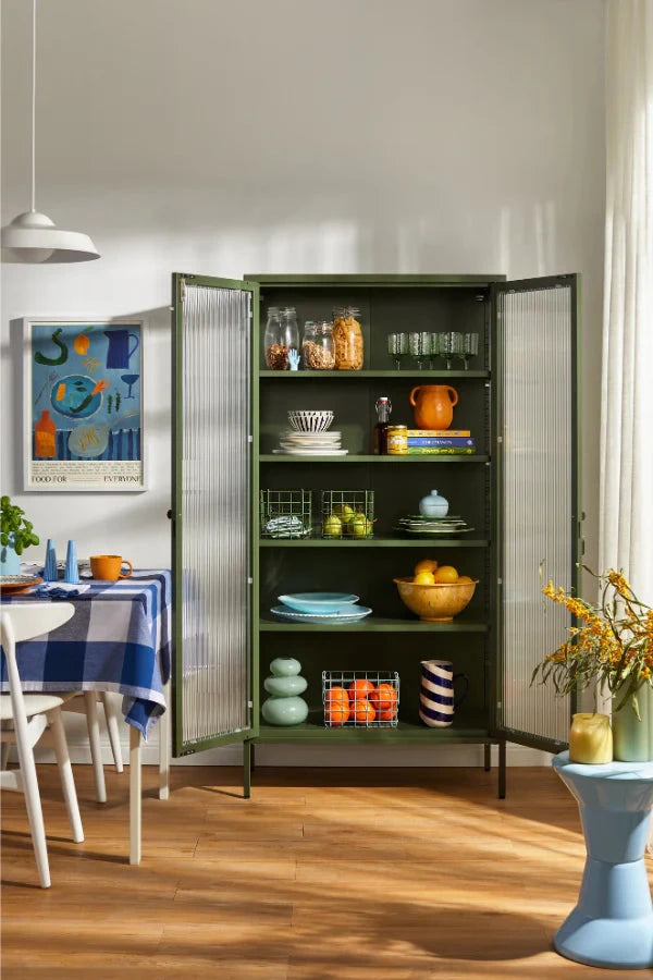 Mustard Made The Collector wandkast olive - Oosterlinck