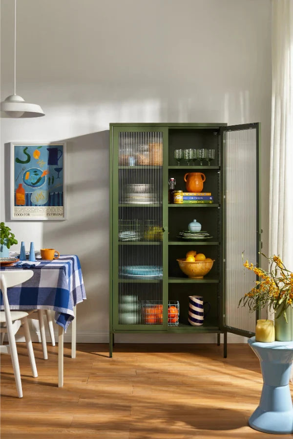 Mustard Made The Collector wandkast olive - Oosterlinck