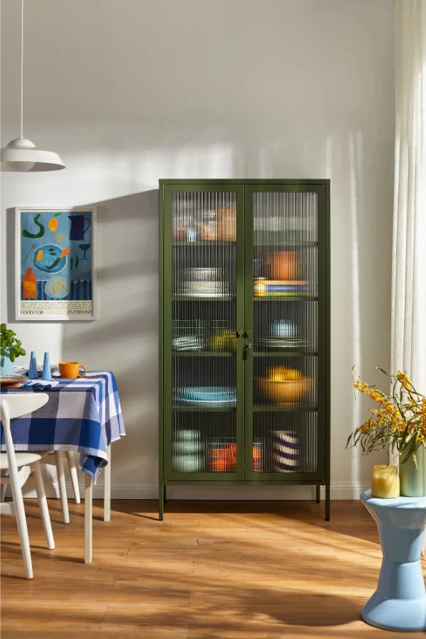 Mustard Made The Collector wandkast olive - Oosterlinck