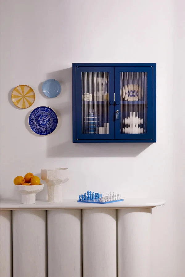Mustard Made The Kit hangkast navy - Oosterlinck