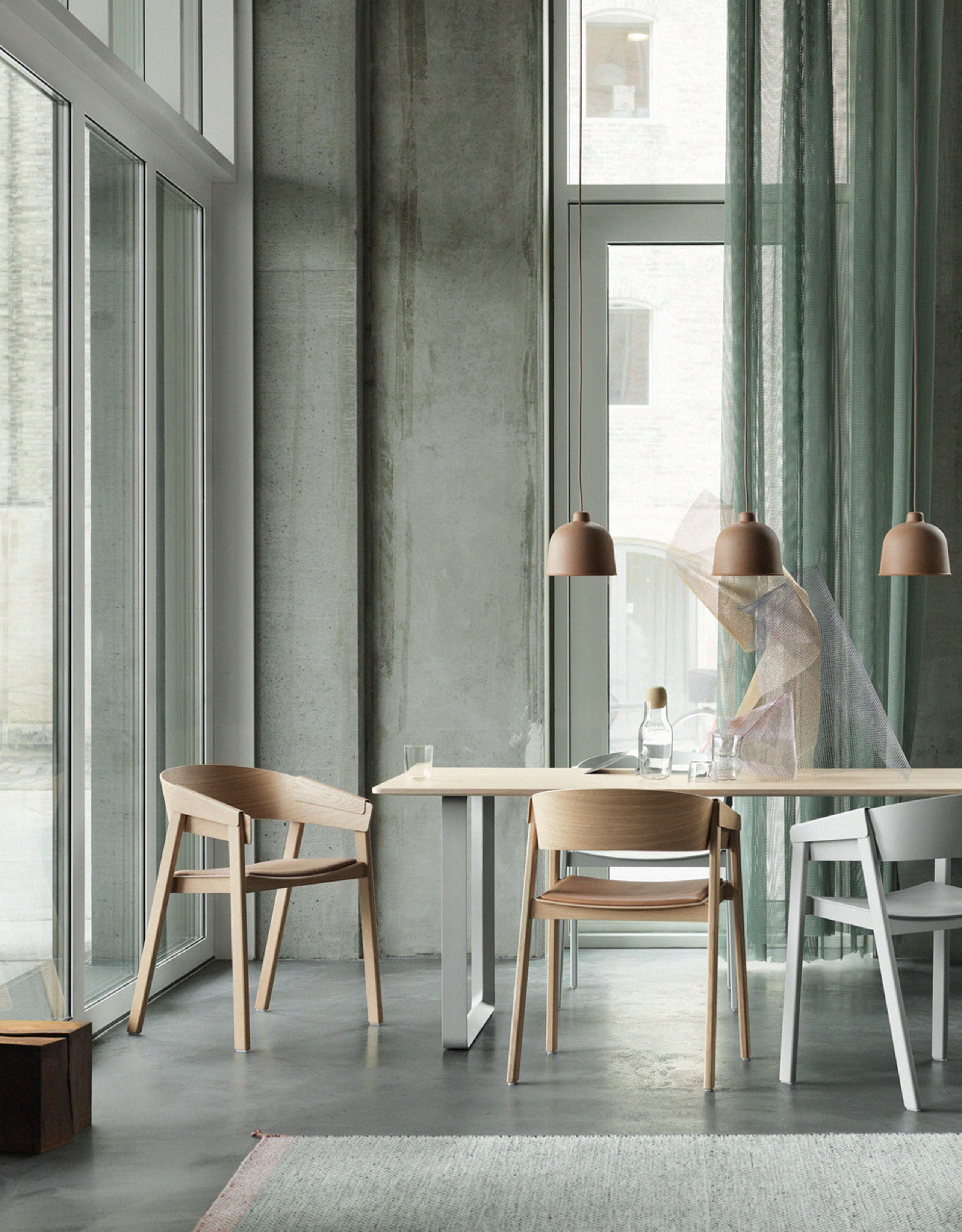 Muuto Cover chair leer - verschillende kleuren - Oosterlinck