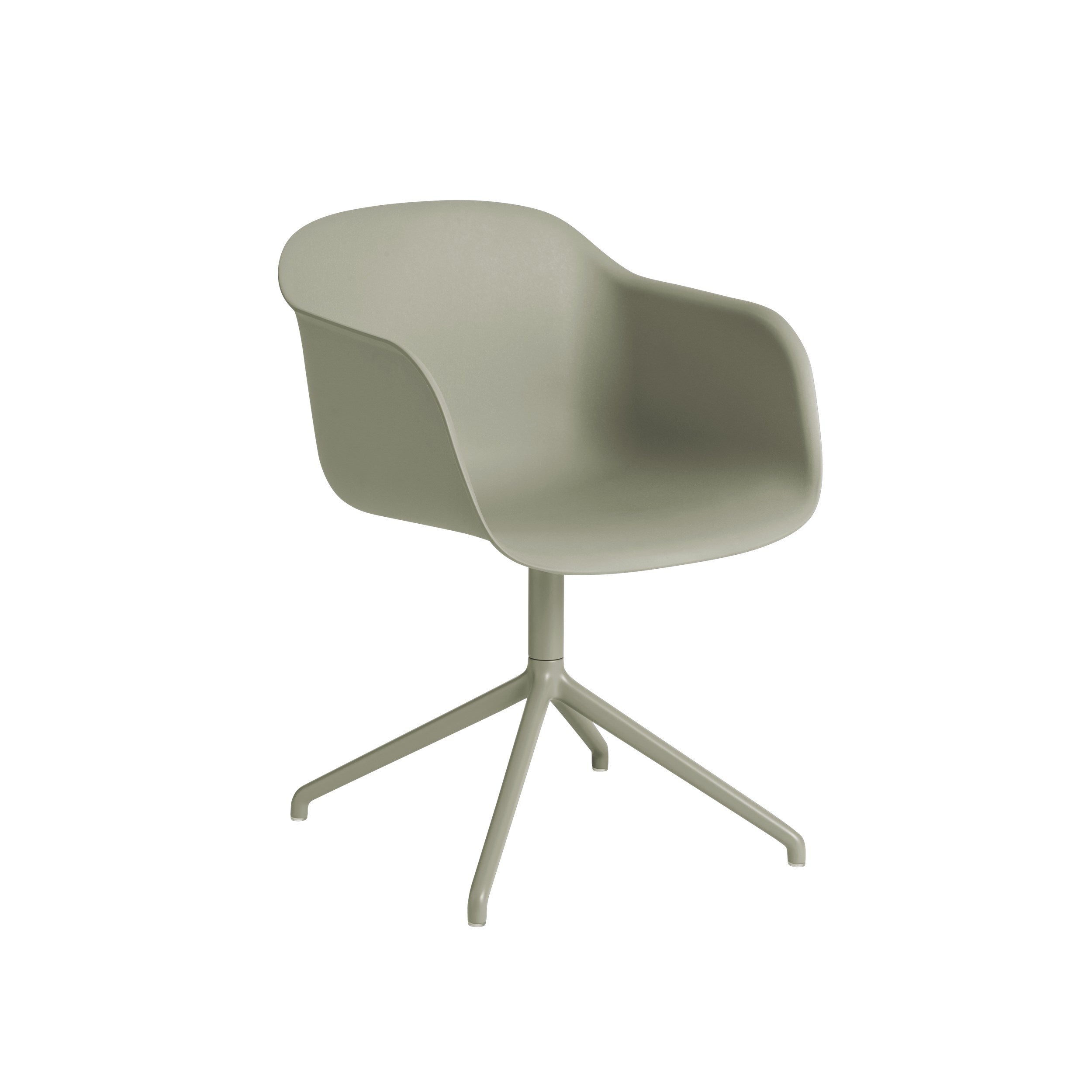Muuto Fiber armchair swivel base - Oosterlinck