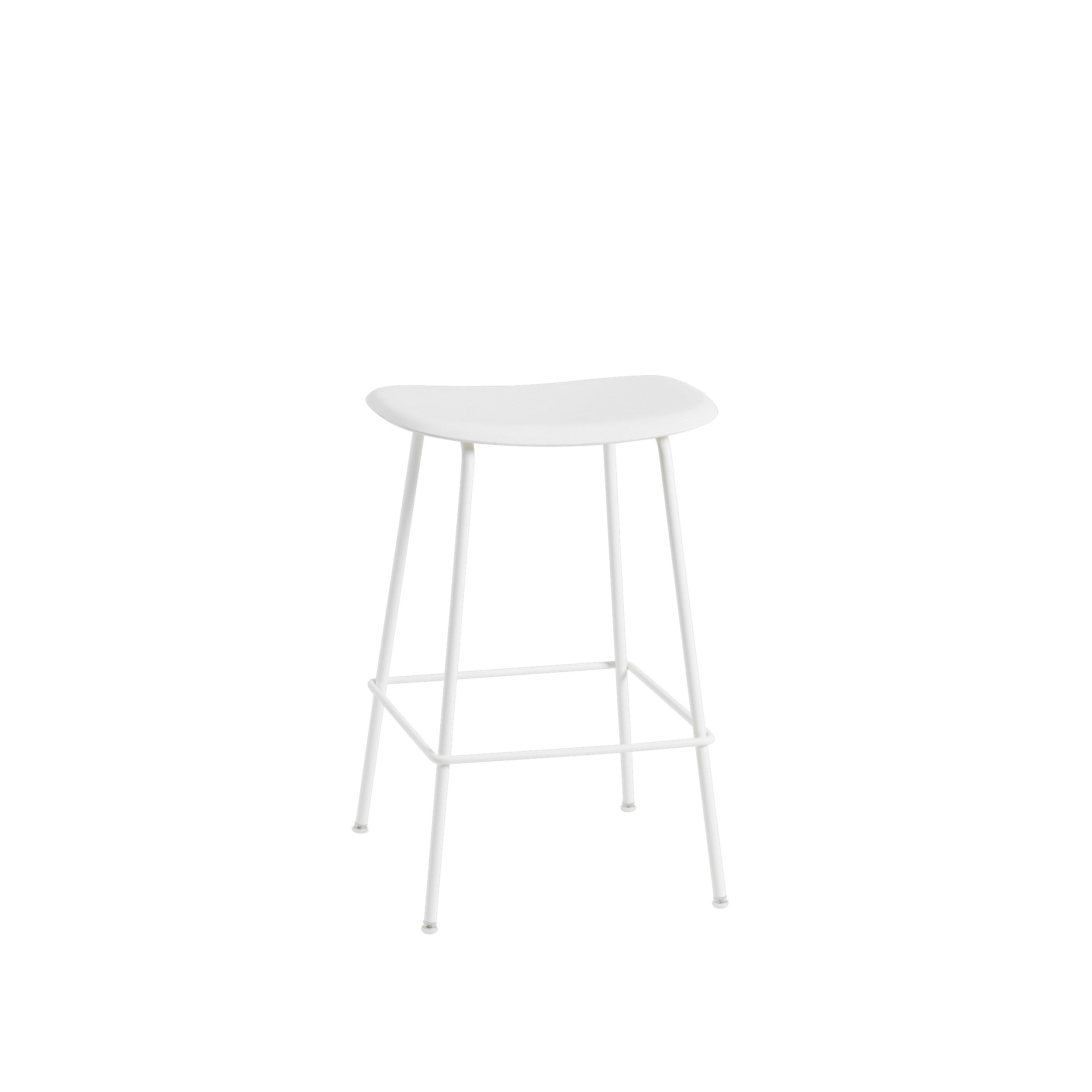 Muuto Fiber bar stool tube base - low - Oosterlinck