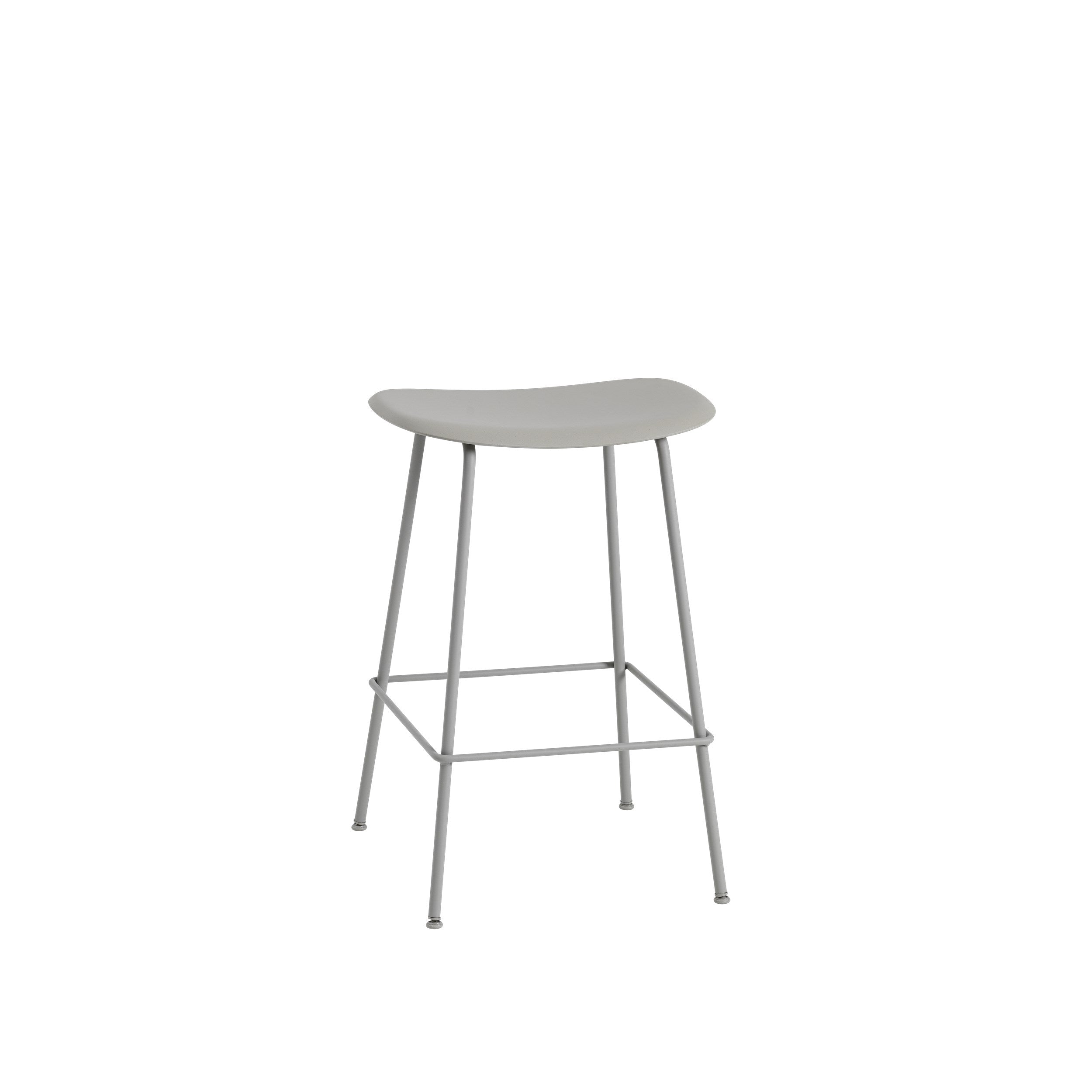 Muuto Fiber bar stool tube base - low - Oosterlinck