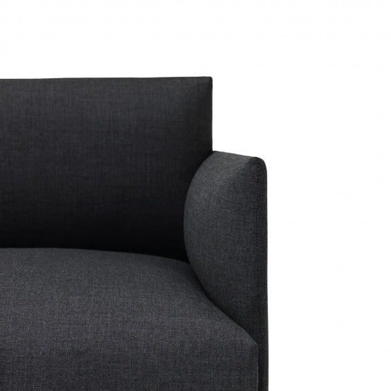 Muuto Outline sofa chaise longue left - Oosterlinck