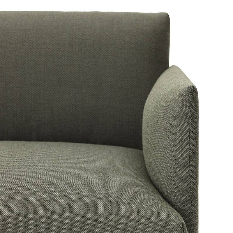 Muuto Outline sofa chaise longue left - Oosterlinck