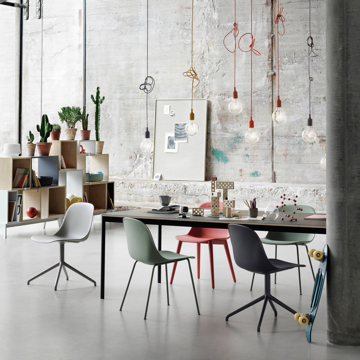 Muuto Fiber side chair sled base - Oosterlinck