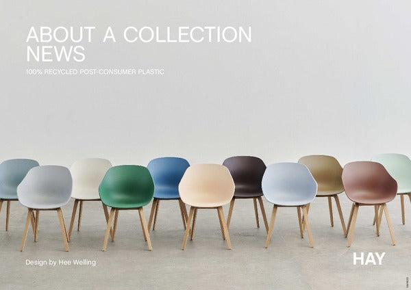 HAY - About a Chair AAC26 - chroom onderstel - diverse kleuren - Oosterlinck