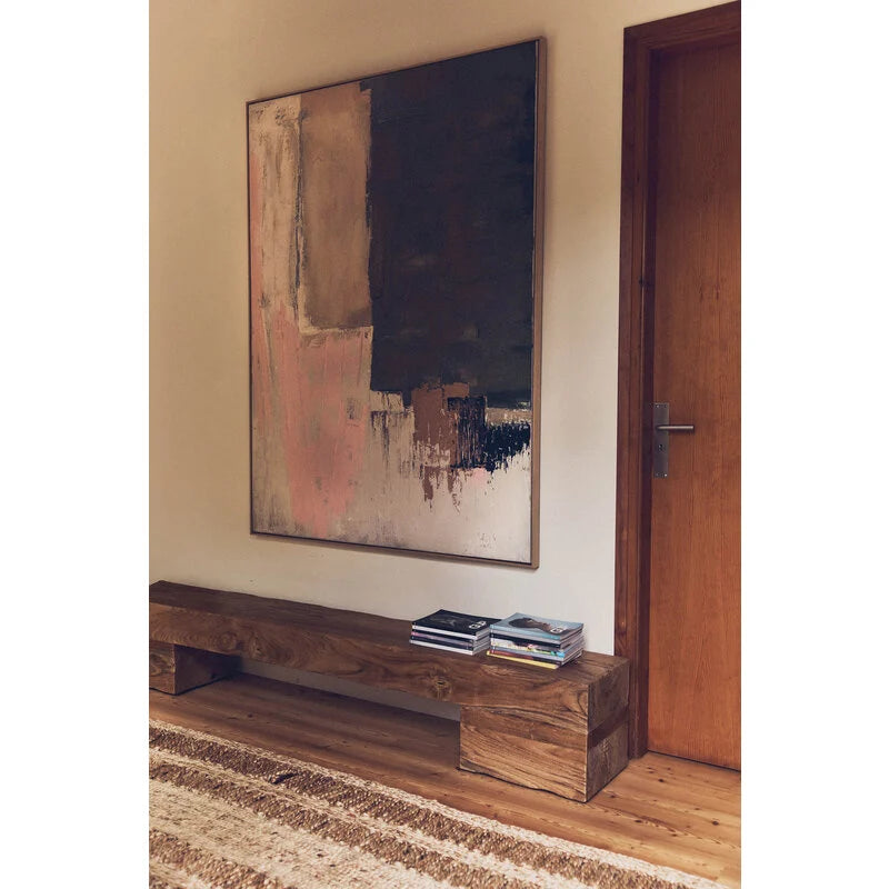 HK Living Nomad schilderij met kader 123*163cm - 30% korting