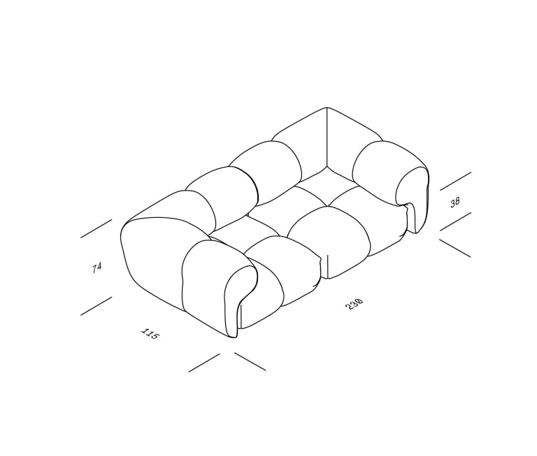 OUT Sander sofa 04 - Oosterlinck