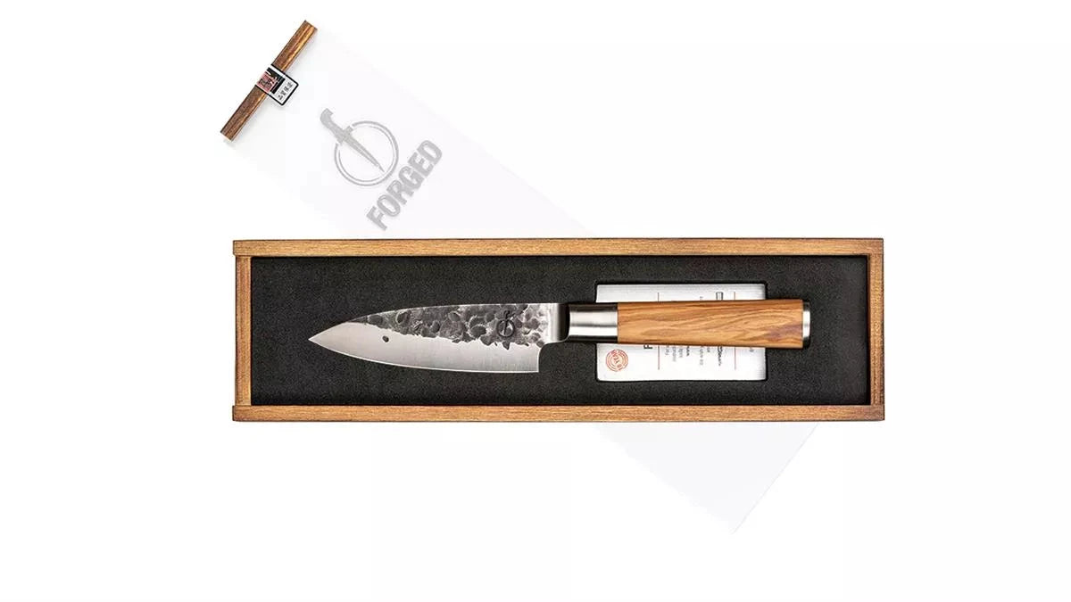 Forged olive petty mes - Oosterlinck