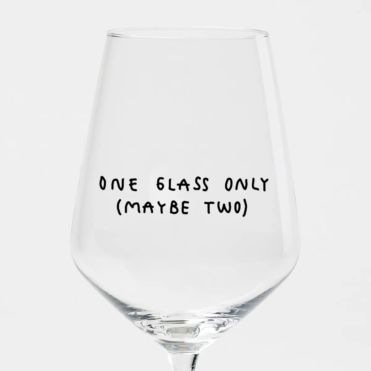 HOLY APEROLY - Glas "One glass only (maybe two)"