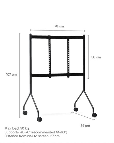 Pedestal TV stand Moonrollin' - Oosterlinck