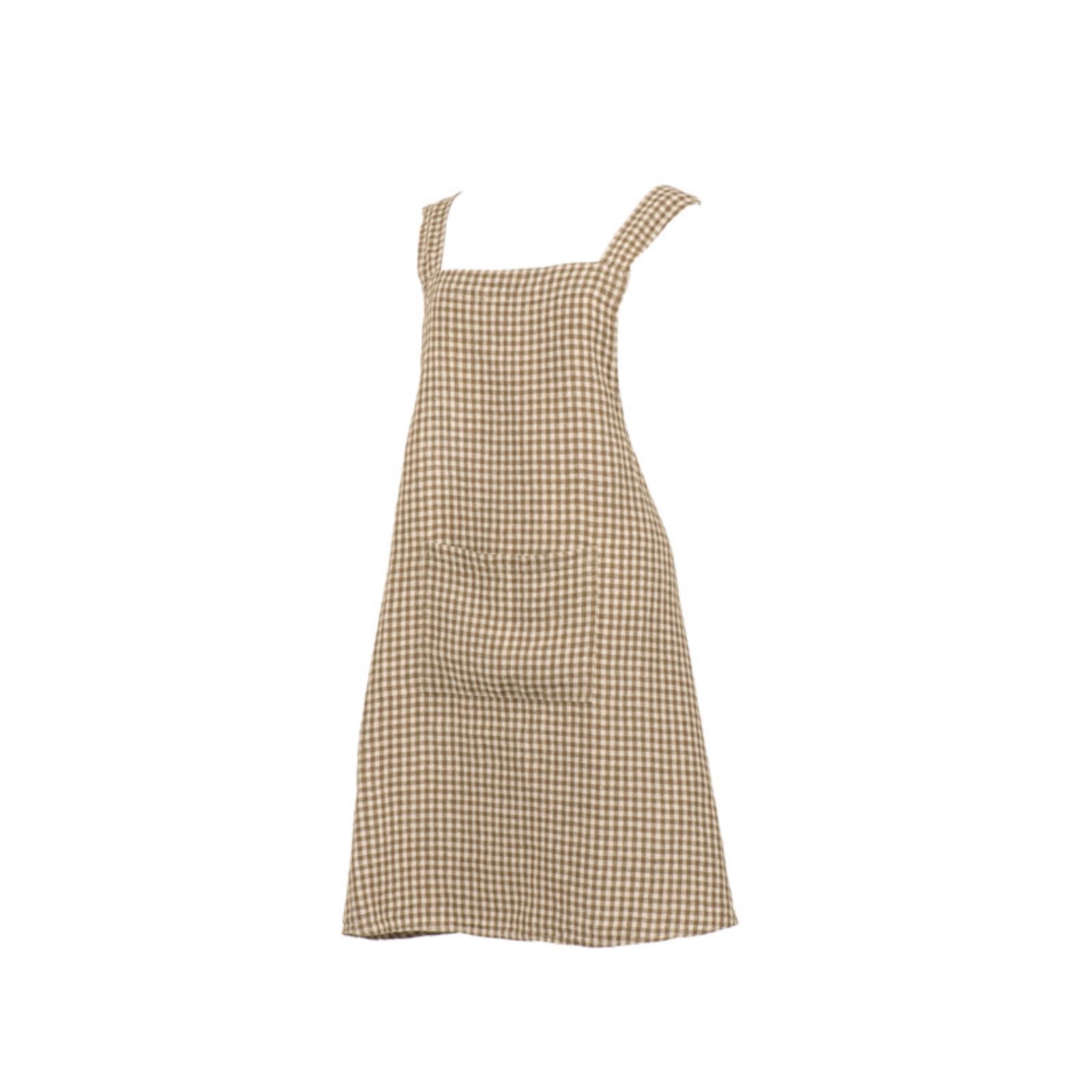 Haomy Piana Tab linnen schort - diverse kleuren - Oosterlinck