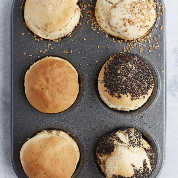 Point-Virgule Bakvorm met anti-aanbaklaag voor 6 cupcakes - Oosterlinck