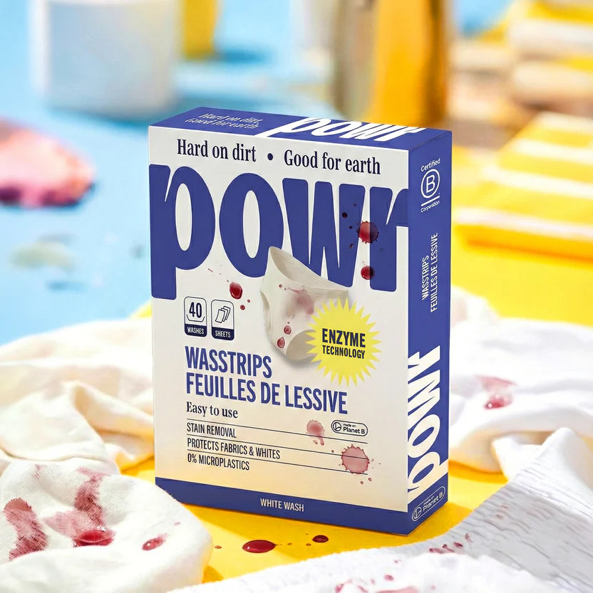 POWR Wasstrips met enzymen