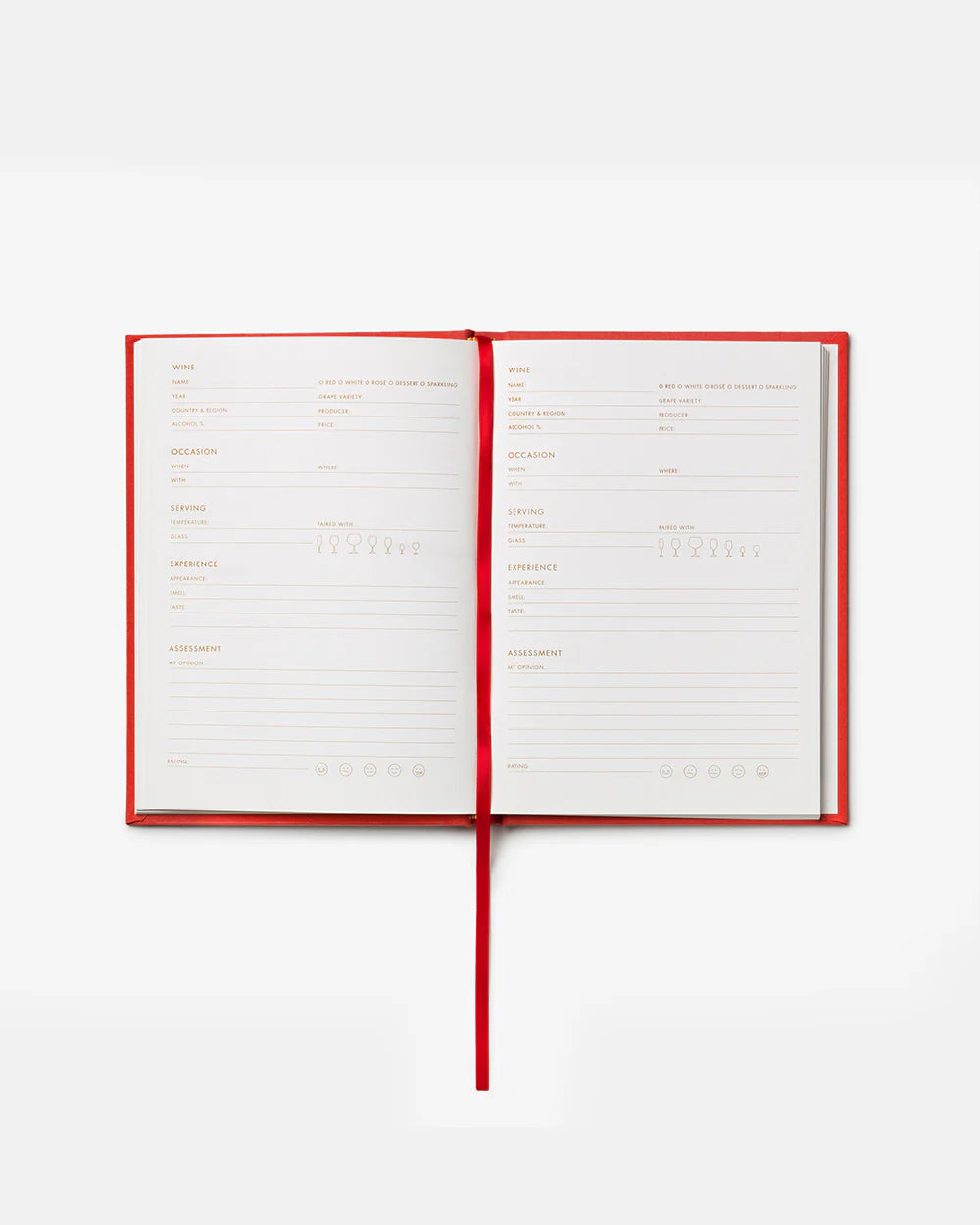 Printworks Wine Tasting Journal - Oosterlinck Home