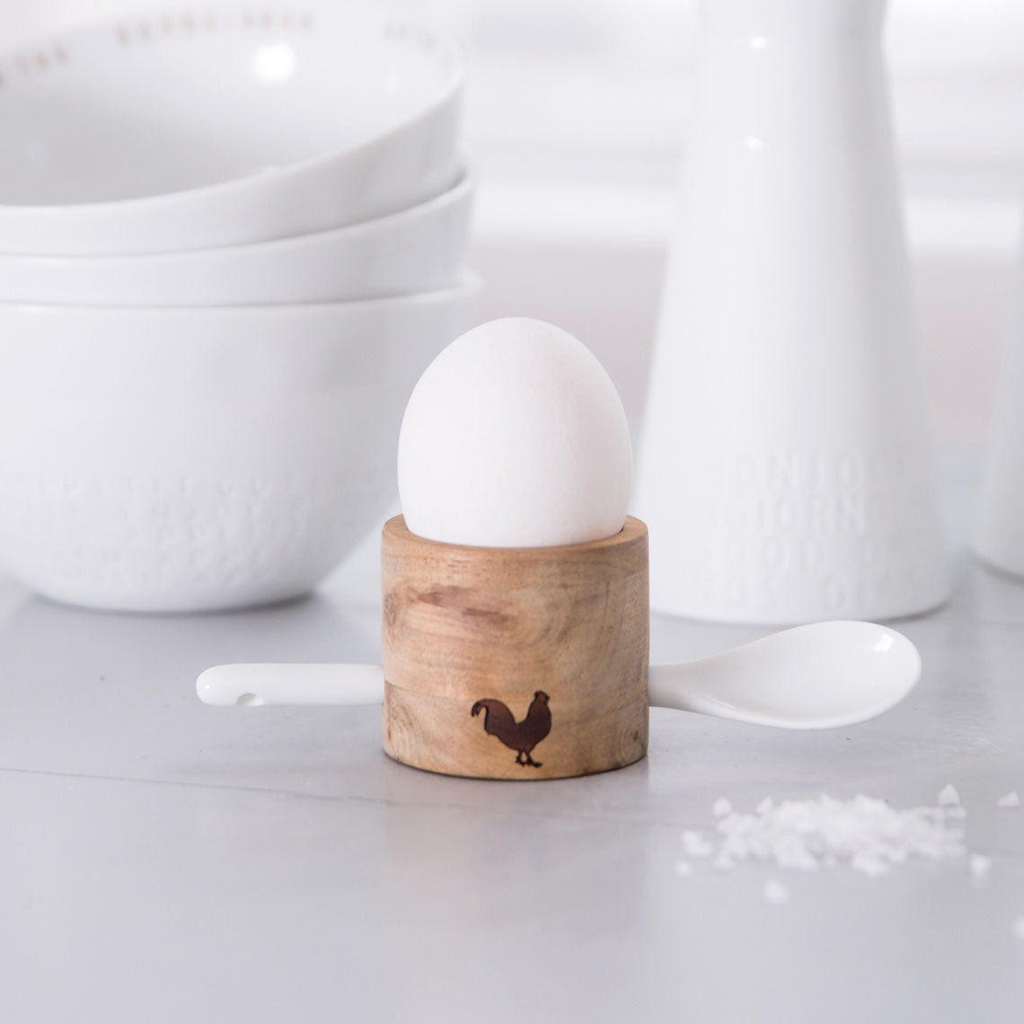Räder Eierdopje met lepel in geschenkdoos - Oosterlinck Home
