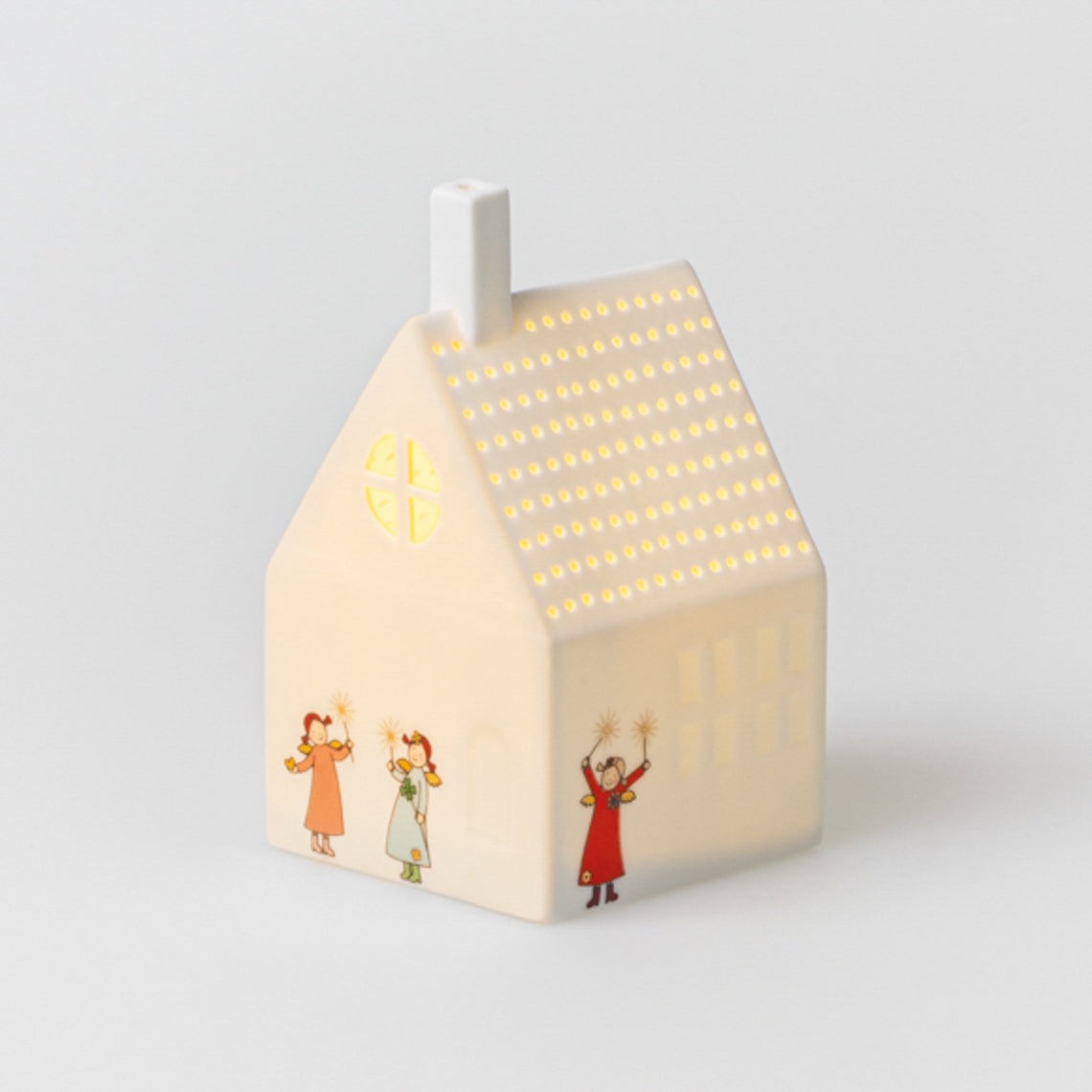 Räder Led-lichthuisje Engeltjes - Oosterlinck Home