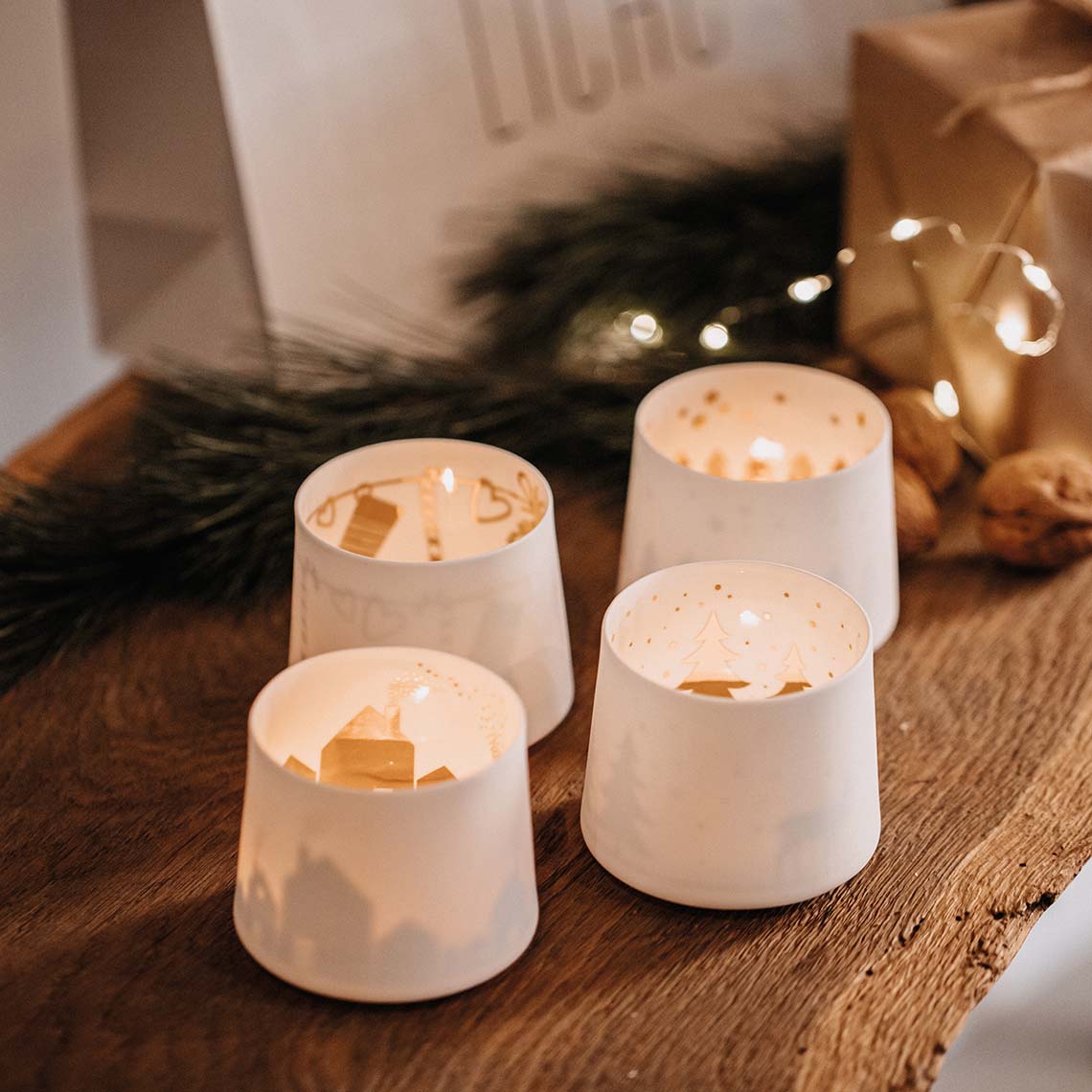 Räder Theelicht schaduwspel - Oosterlinck Home