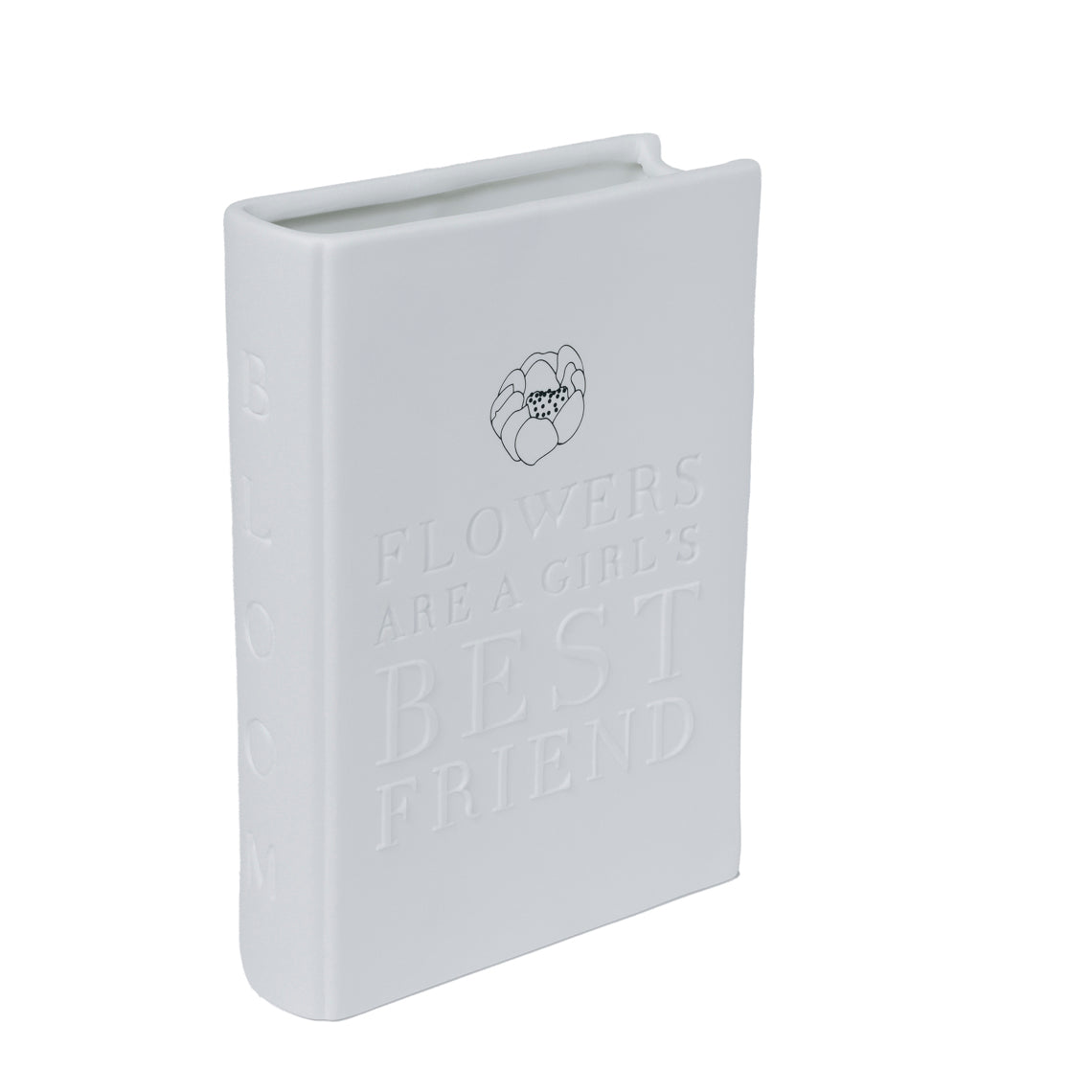 Räder Vaas boekvorm Flowers are a girl's best friend - Oosterlinck Home