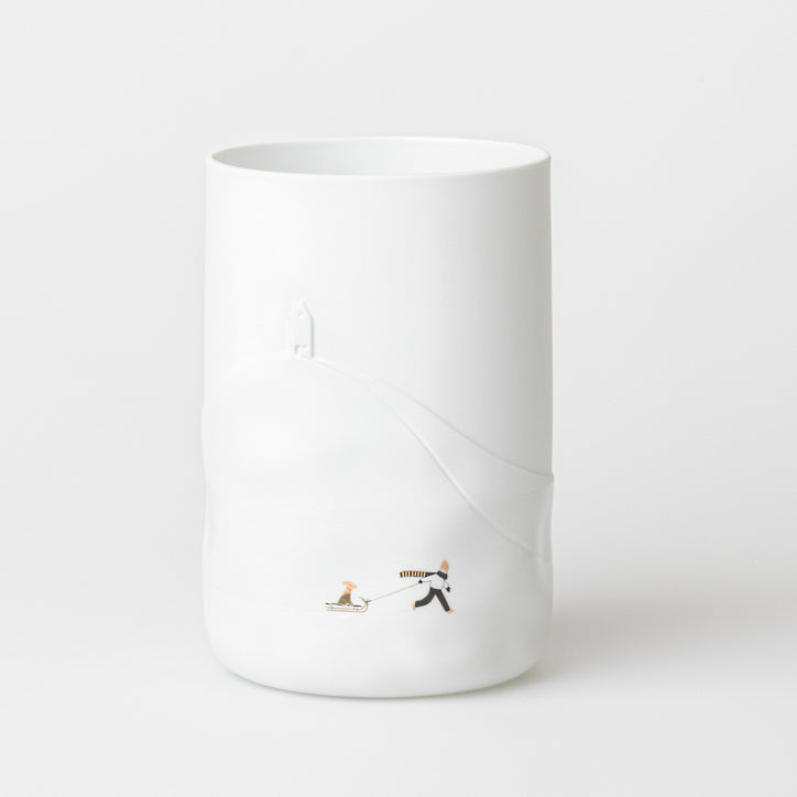 Räder Vaas sneeuwlandschap - Oosterlinck Home