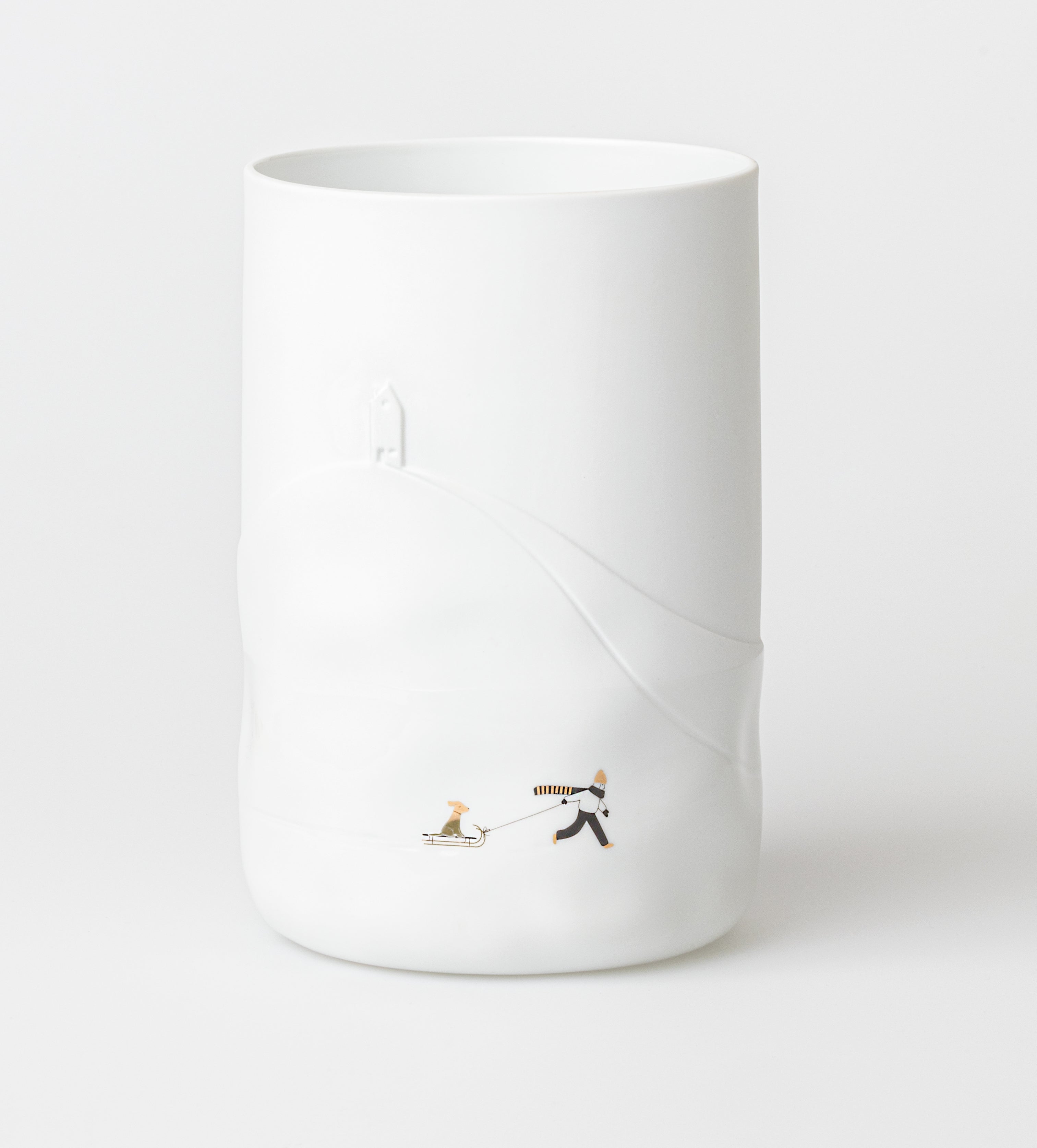 Räder Vaas sneeuwlandschap - Oosterlinck Home