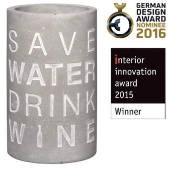 Räder Wijnkoeler Save water, drink wine - Oosterlinck Home