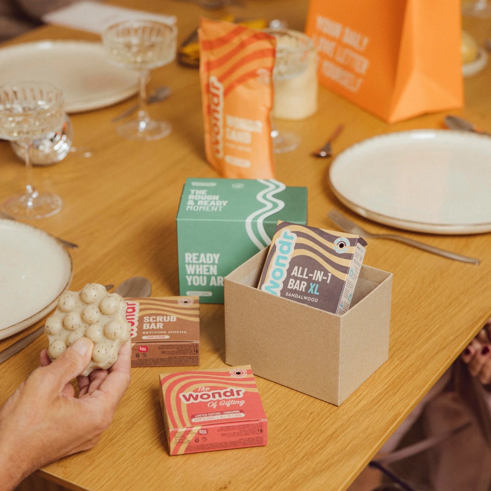 Wondr Limited Edition Geschenkset: The Rough & Ready Moment