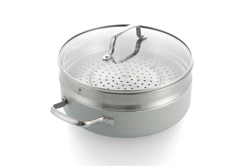 Dagelijkse Kost stoofpan met stoominzet en deksel 26cm