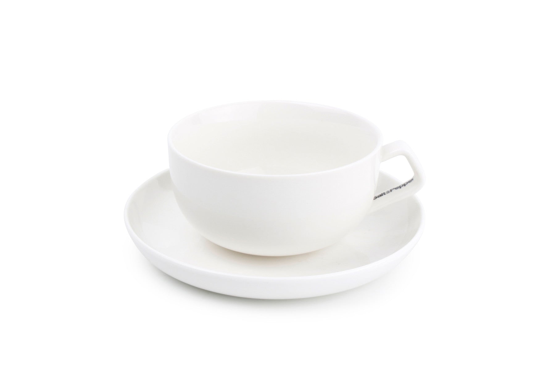 Salt&Pepper Studio White kop en schotel 22cl - Oosterlinck