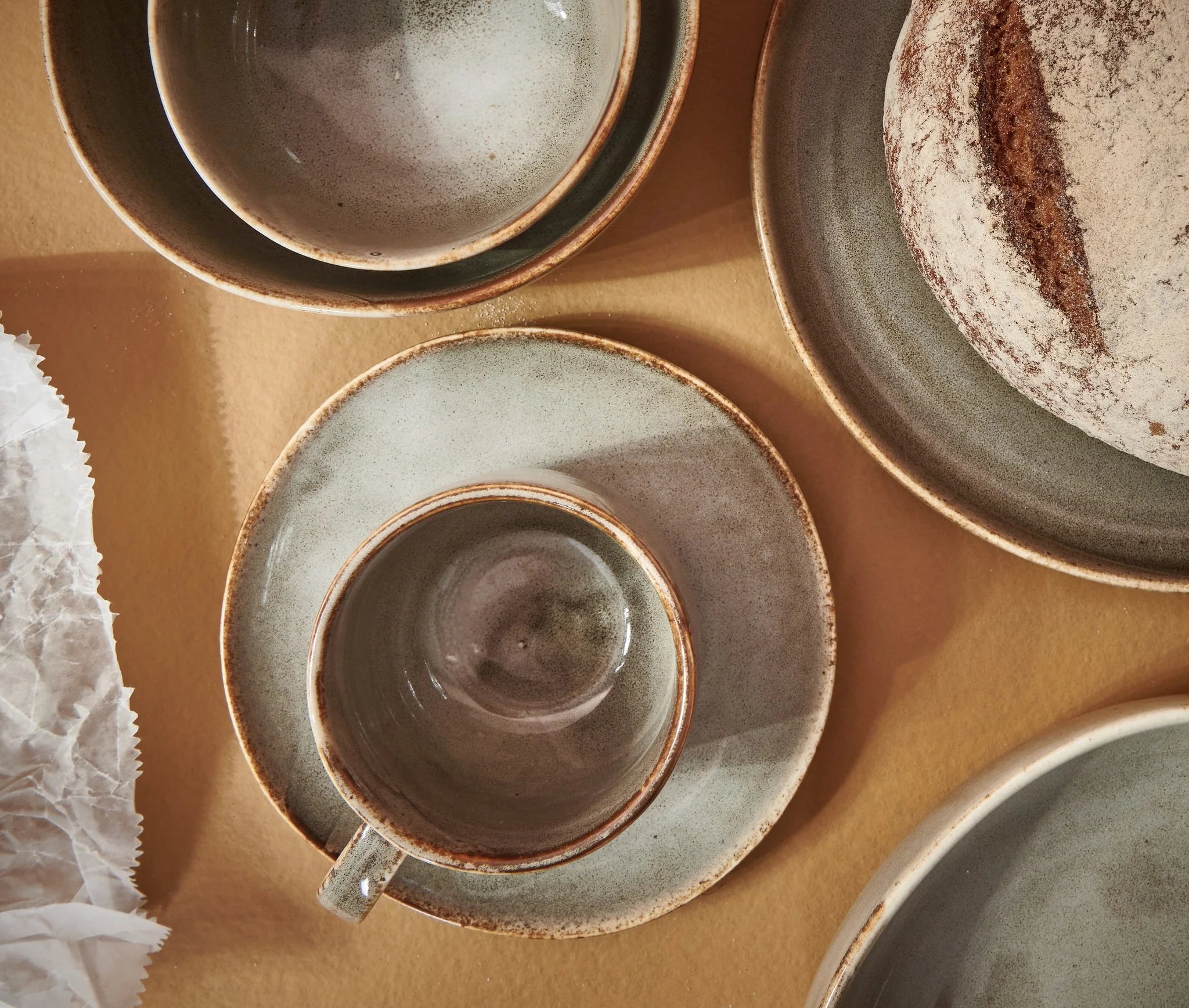Salt&Pepper Concrete Studio Urban Mokkatas set van 2 -40% - Oosterlinck Home