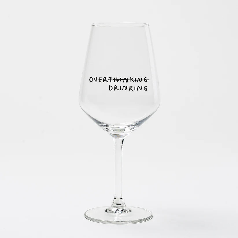 HOLY APEROLY - Glas "Over drinking"