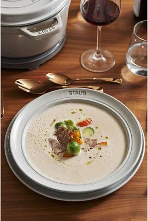Staub Servies 18 stuks Dining Line White Truffle -60%