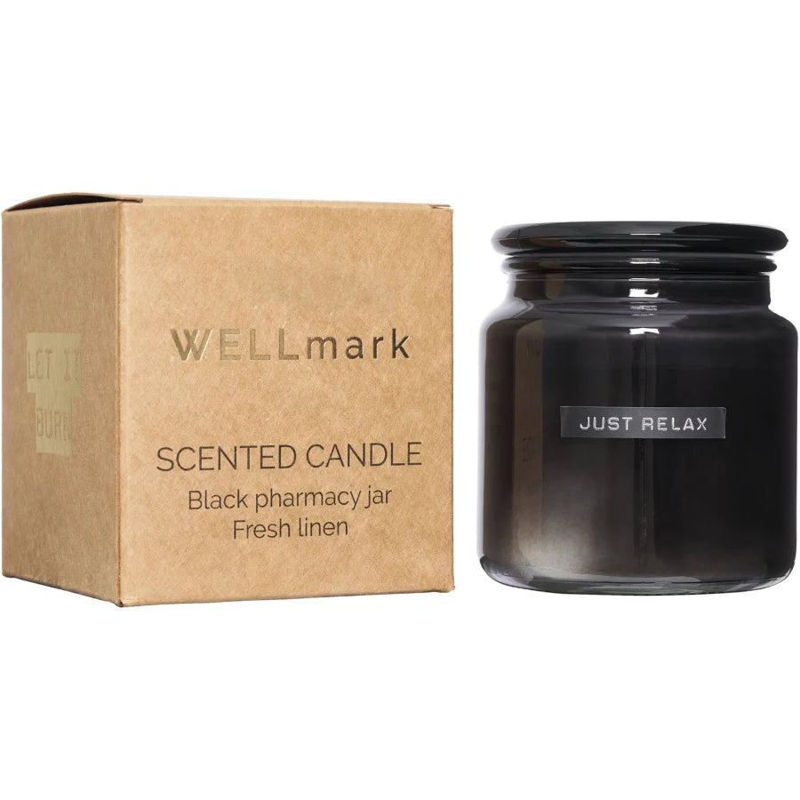 Wellmark Geurkaars fresh linen " Just Relax " of "Let's get cozy" -40%