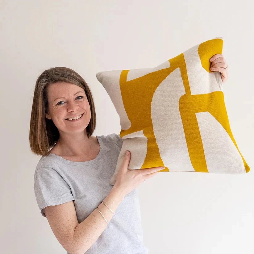 Sophie Home Kussen Bruten citrus - Oosterlinck