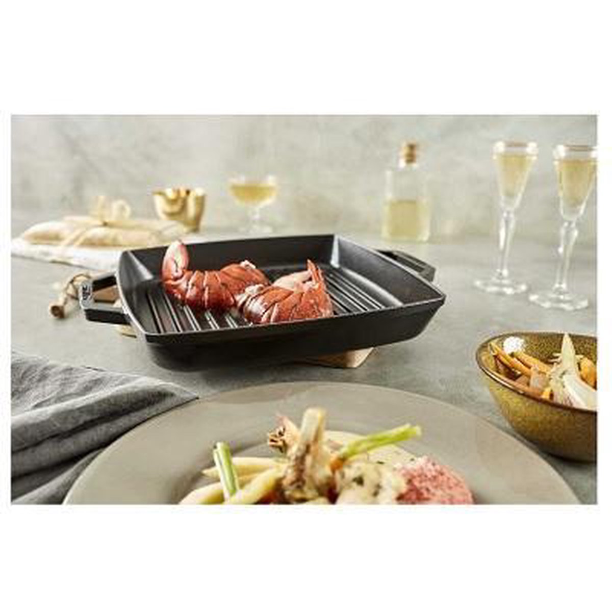 Staub Grillpan 2 grepen - Oosterlinck