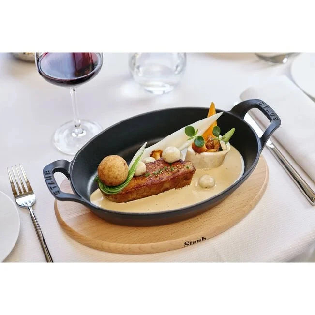 Staub Ovale ovenschotel stapelbaar - maatvarianten - Oosterlinck