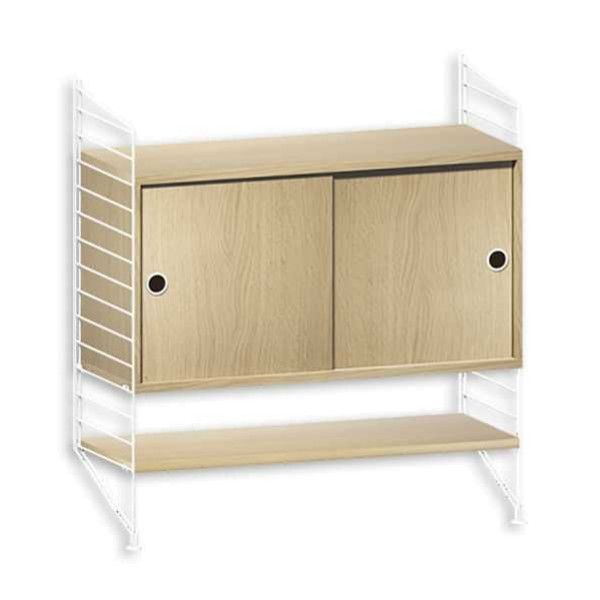 String System dressoir small wit eik - Oosterlinck