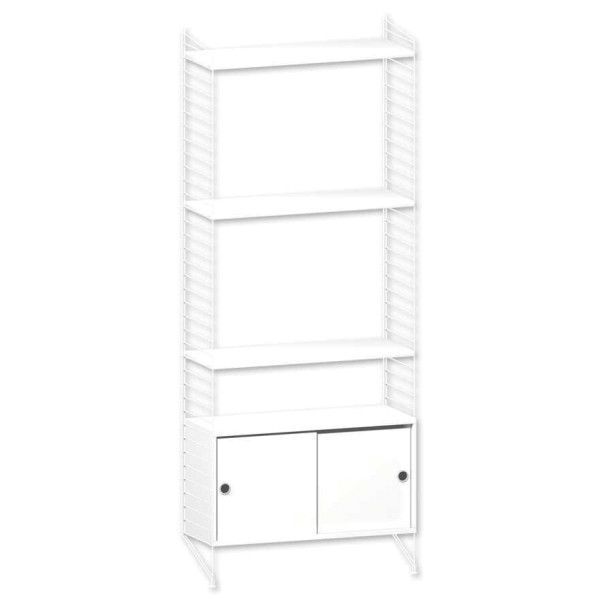 String System hoge kast small wit - Oosterlinck