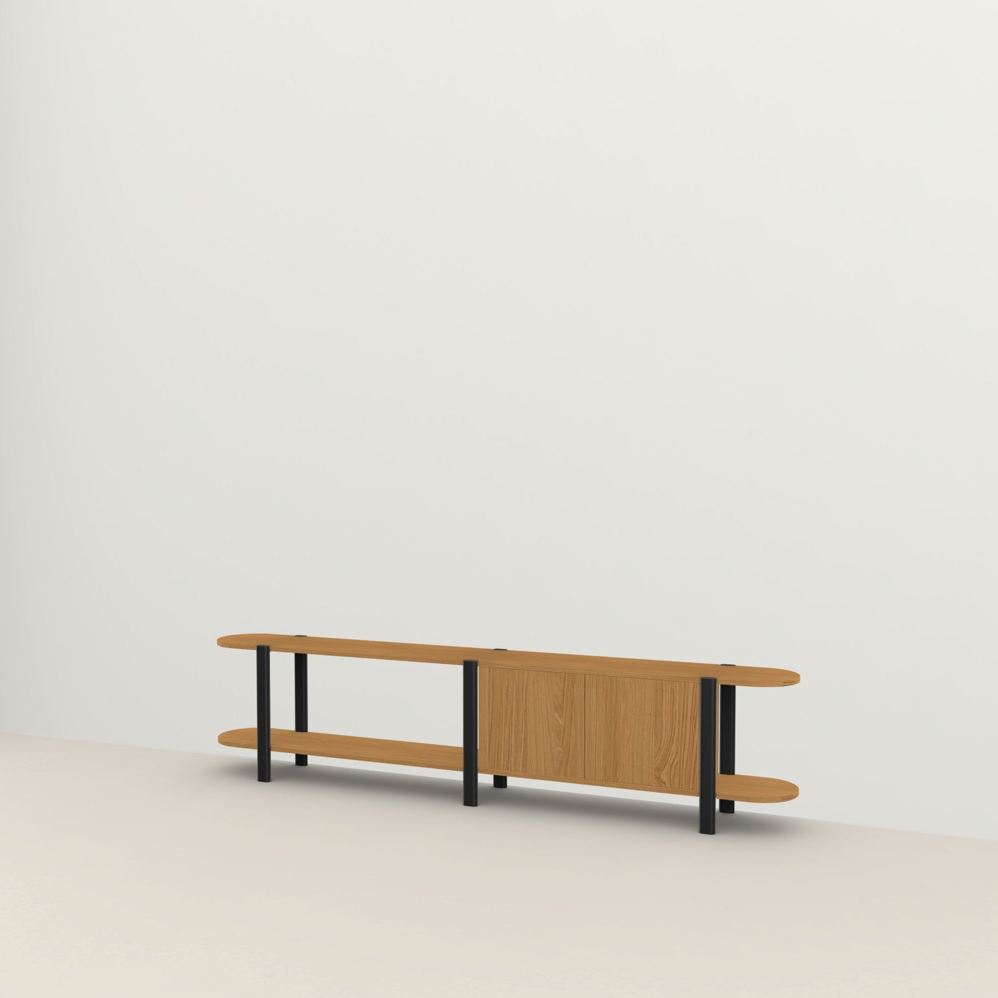 Studio Henk Oblique Cabinet - zwart frame - Oosterlinck Home